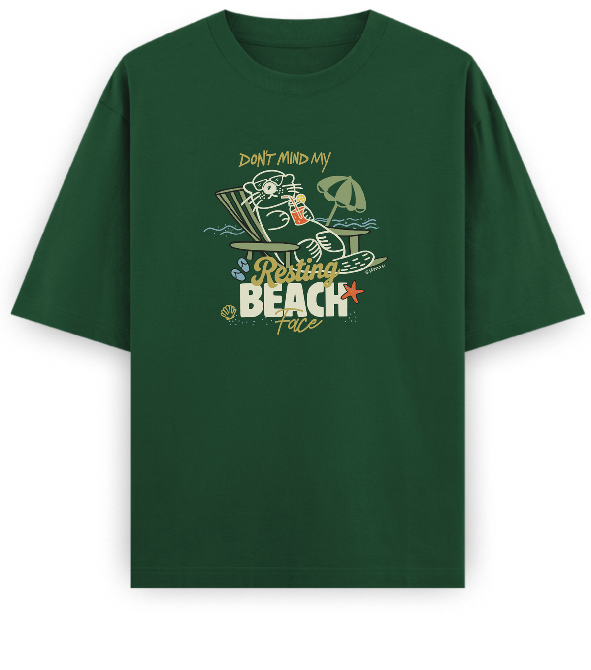 Beach Face - Basic Oversized