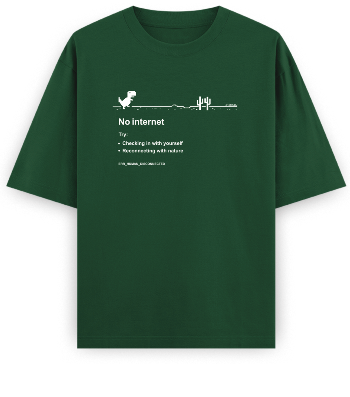 No Internet - Basic Oversized