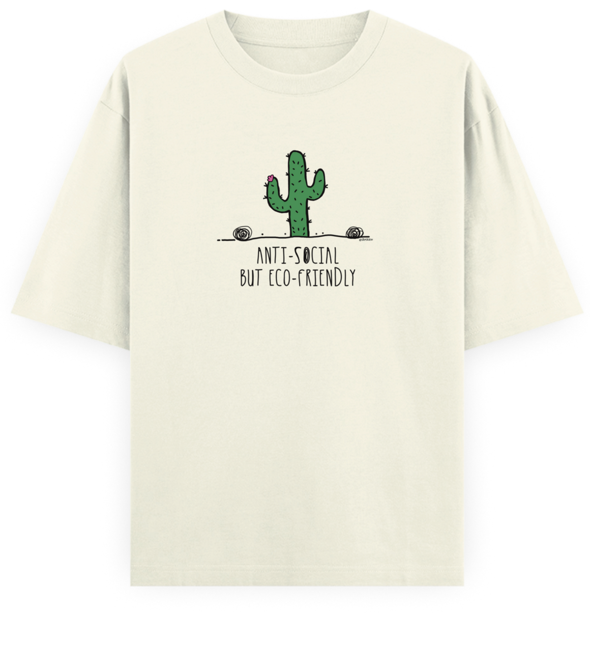 Anti-social But Eco-friendly - Basic Oversized