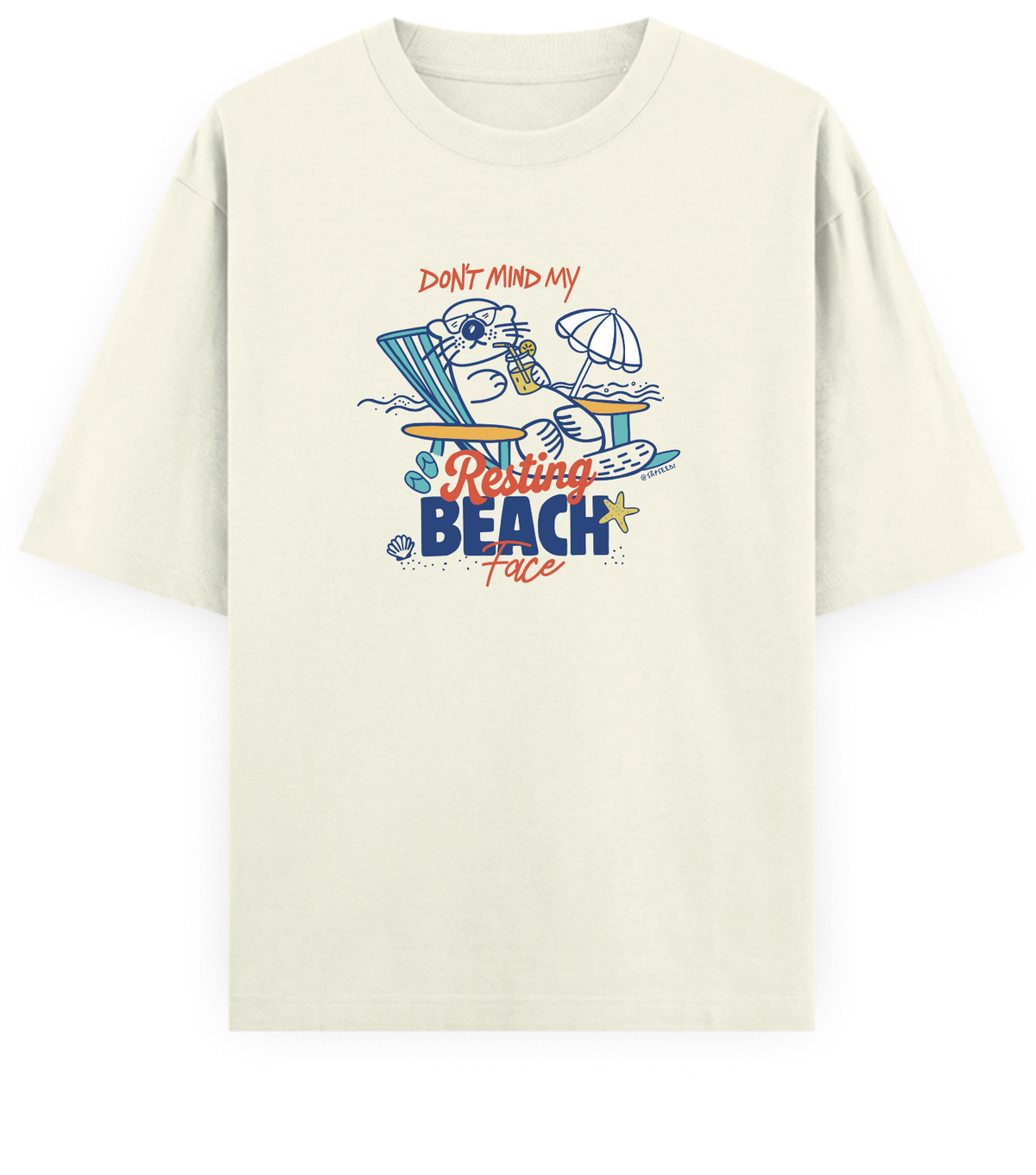 Beach Face - Basic Oversized