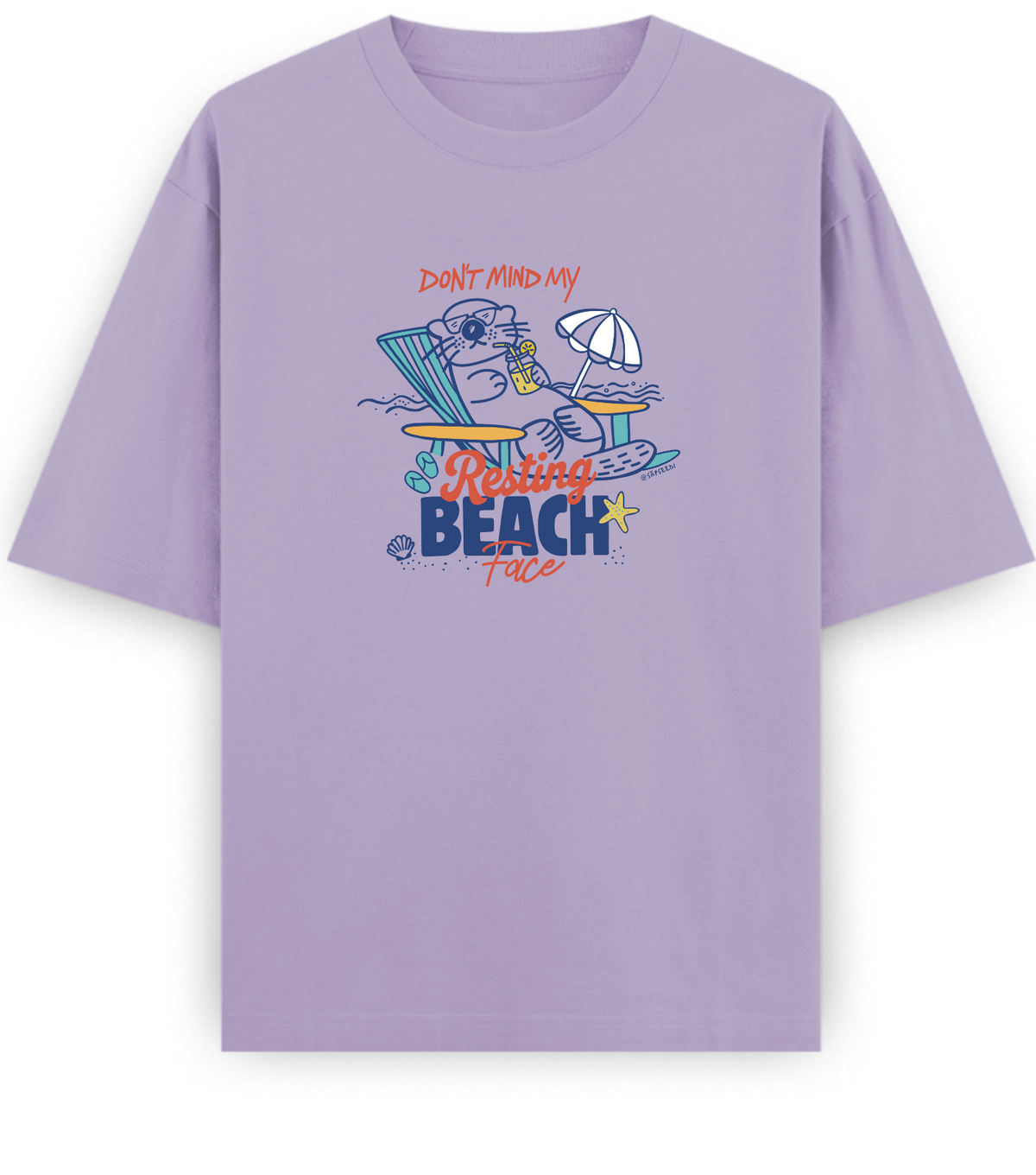 Beach Face - Basic Oversized