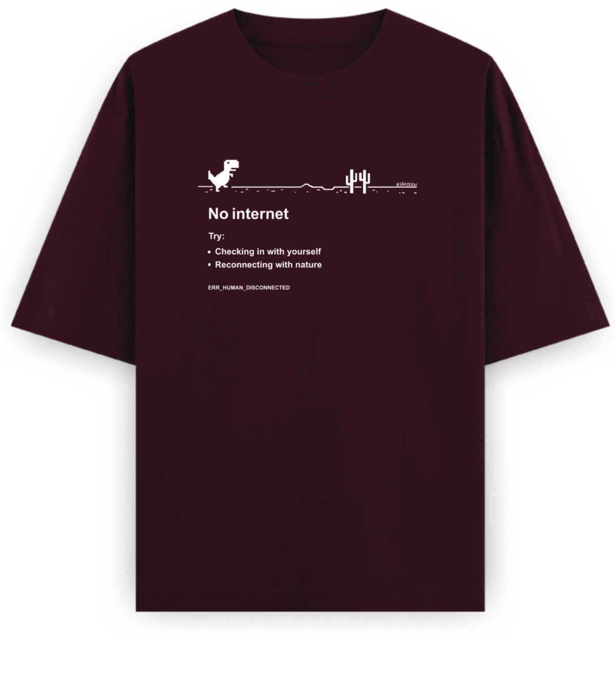 No Internet - Basic Oversized