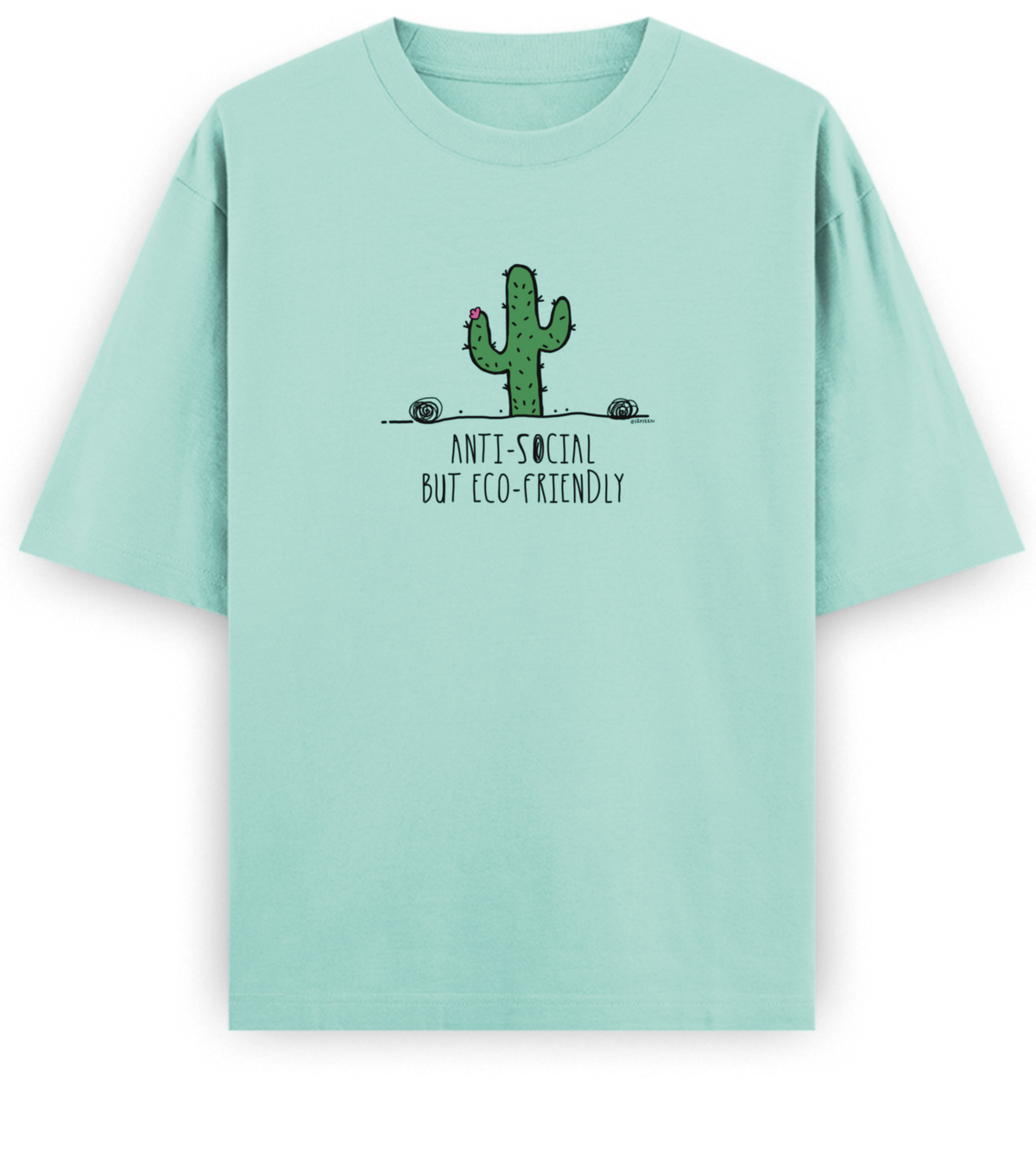 Anti-social But Eco-friendly - Basic Oversized