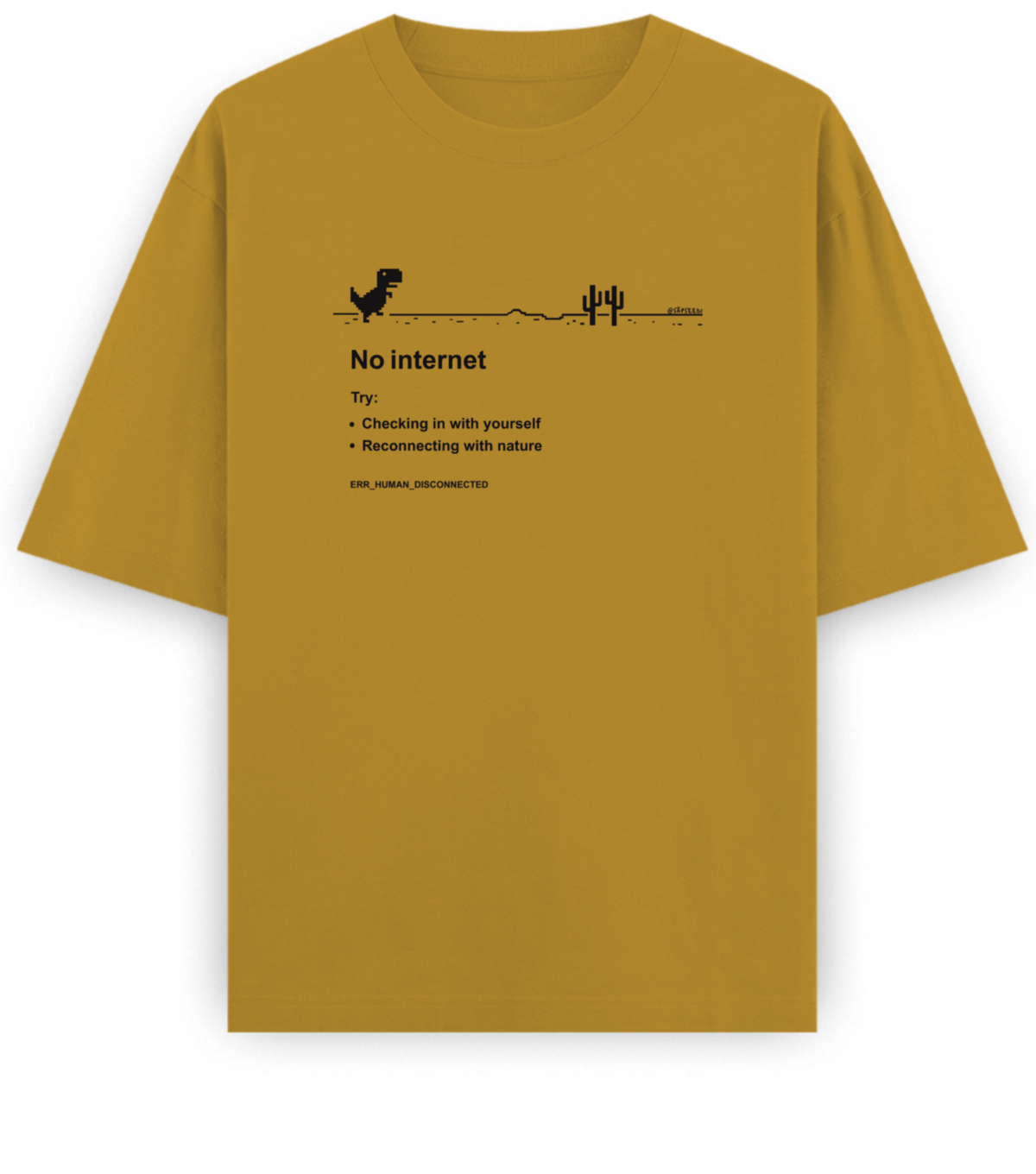 No Internet - Basic Oversized