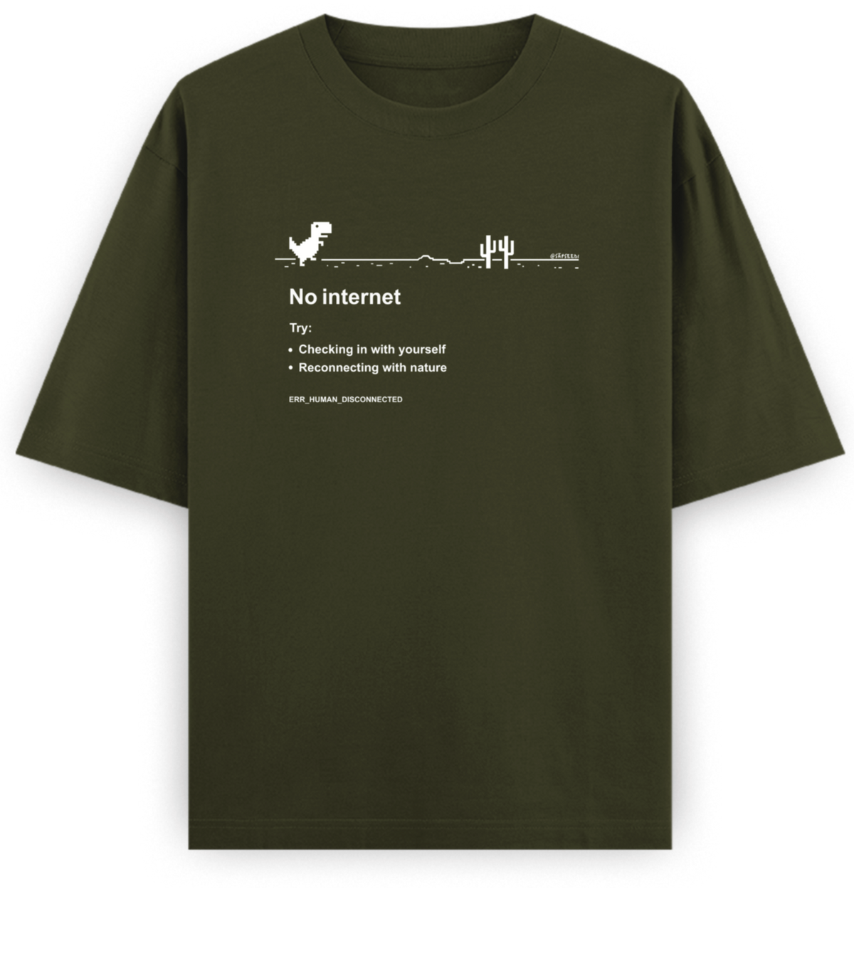 No Internet - Basic Oversized