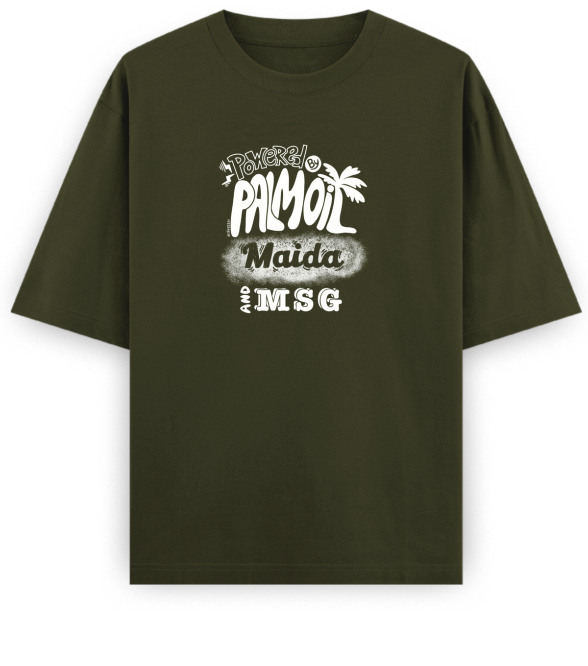 Powered by Palm Oil - Basic Oversized