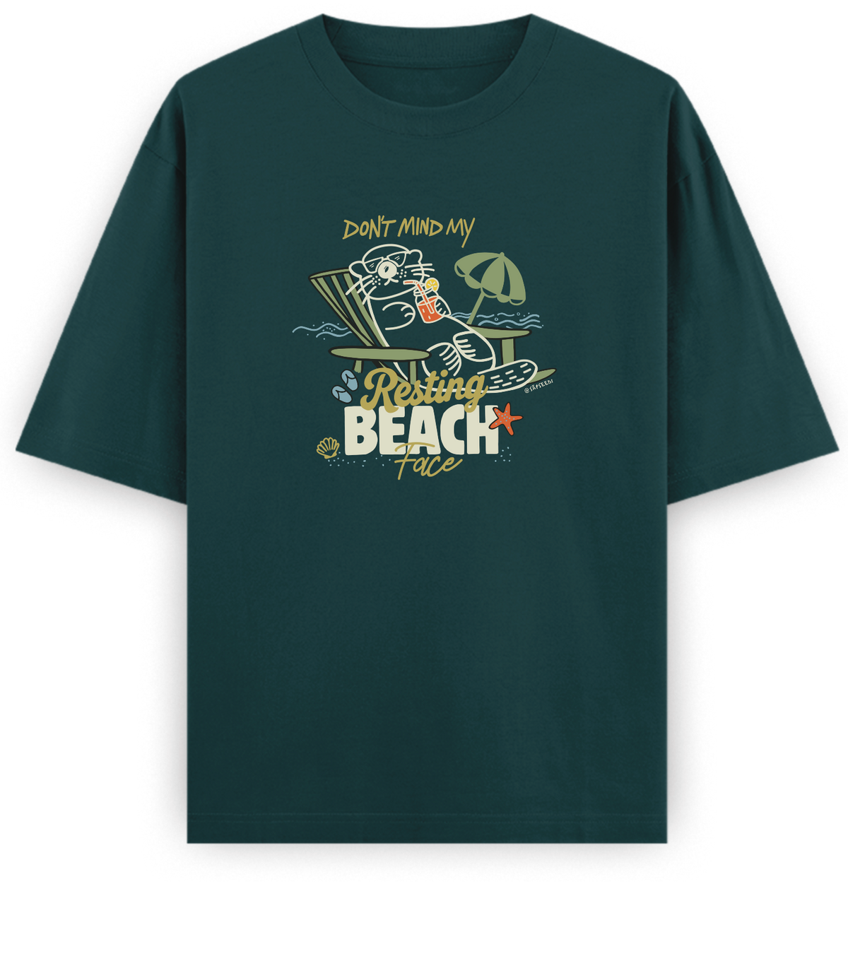 Beach Face - Basic Oversized