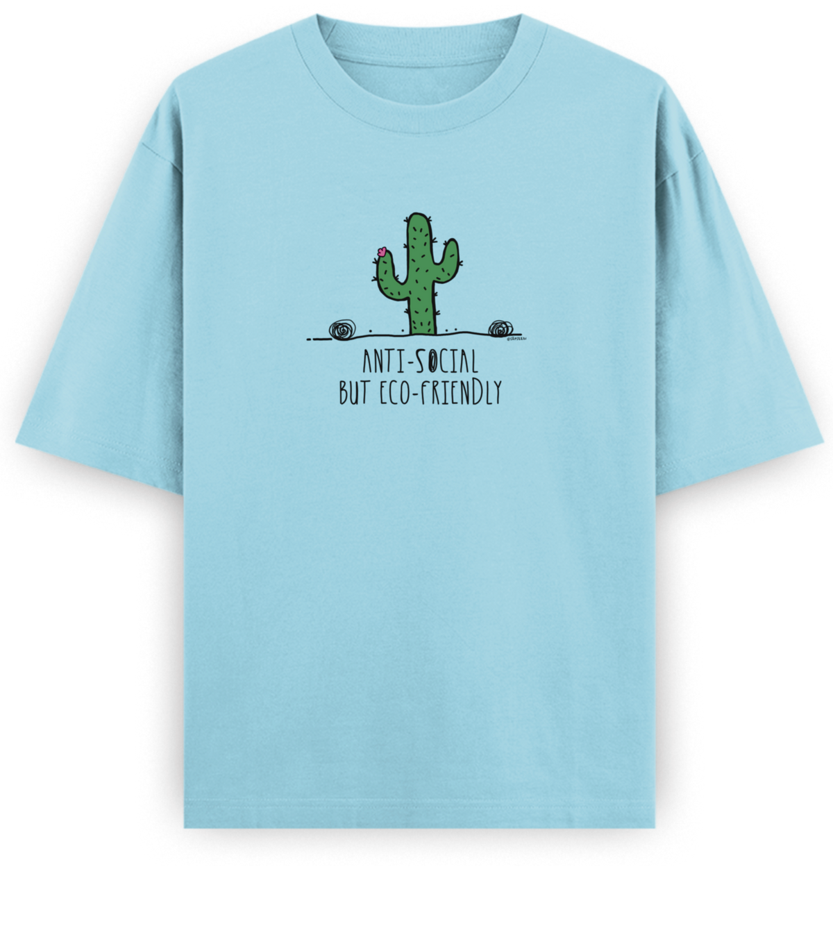 Anti-social But Eco-friendly - Basic Oversized