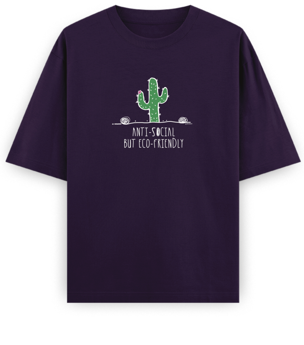 Anti-social But Eco-friendly - Basic Oversized
