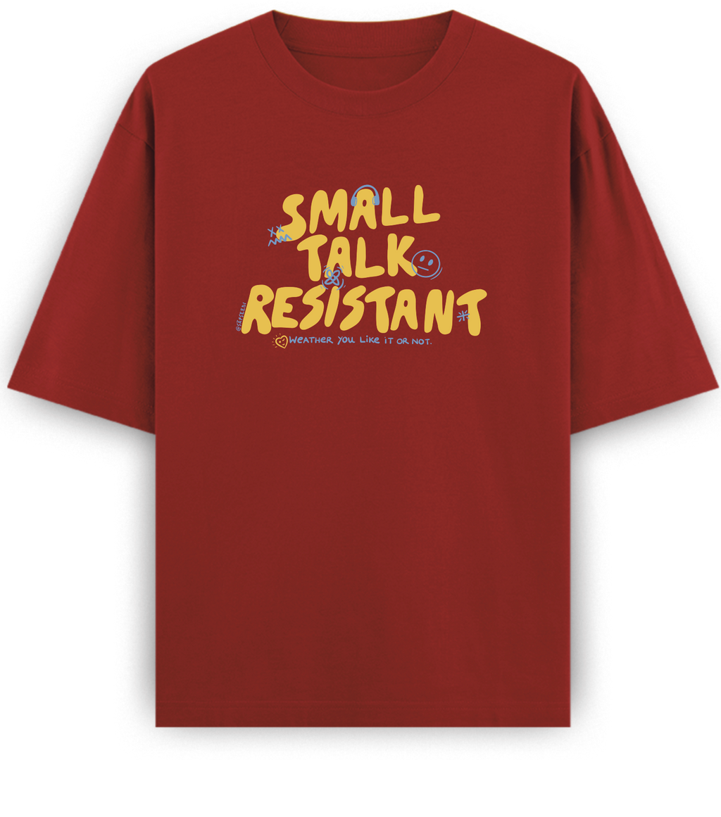 Small Talk Resistant - Red
