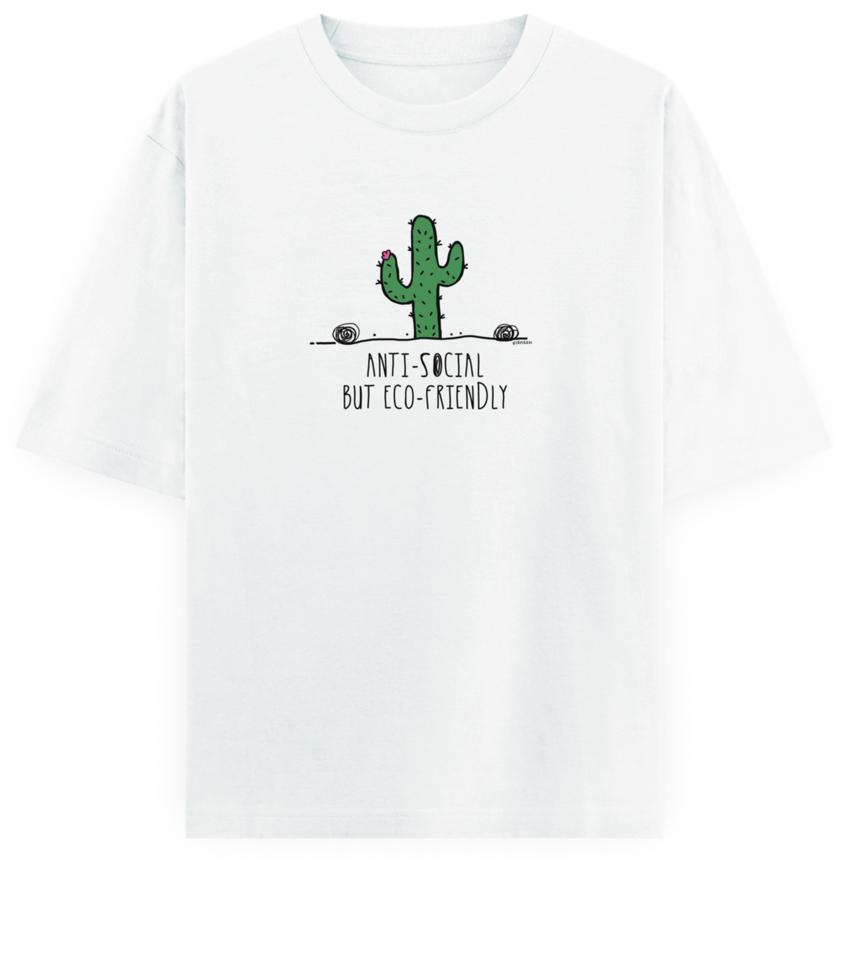 Anti-social But Eco-friendly - Basic Oversized