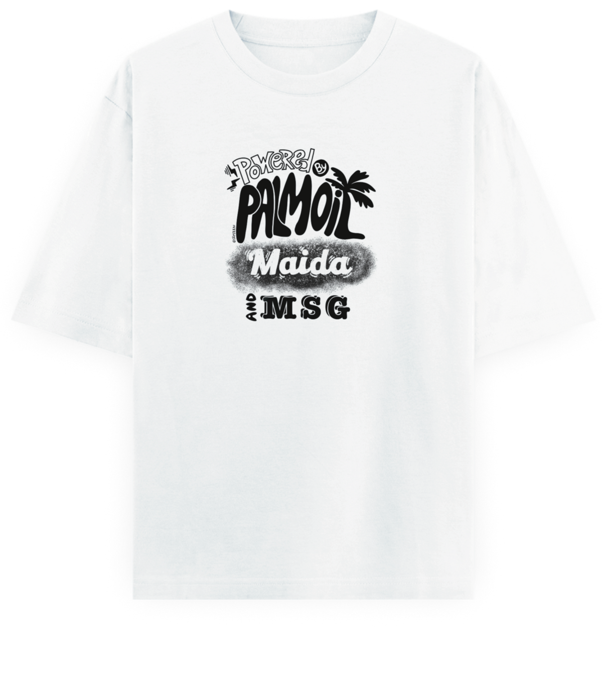 Powered by Palm Oil - Basic Oversized