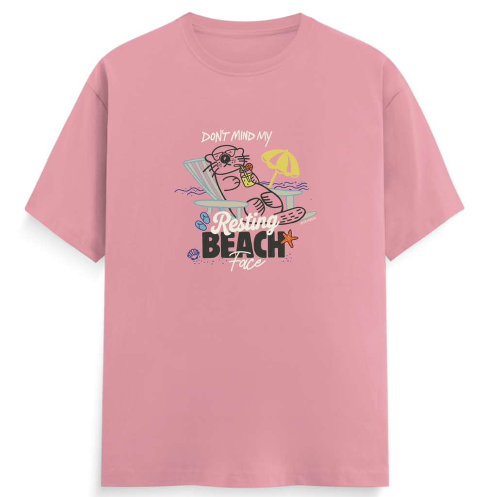 Beach Face - Flamingo