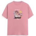 Beach Face - Flamingo