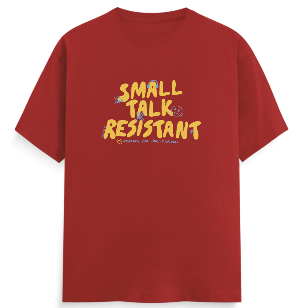 Small Talk Resistant - Red