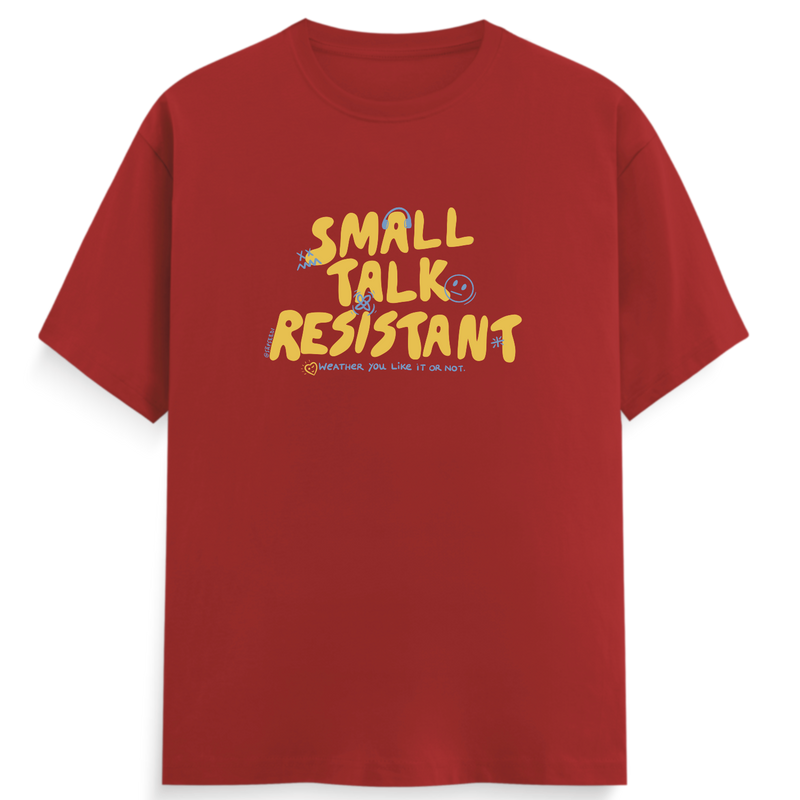 Small Talk Resistant - Red