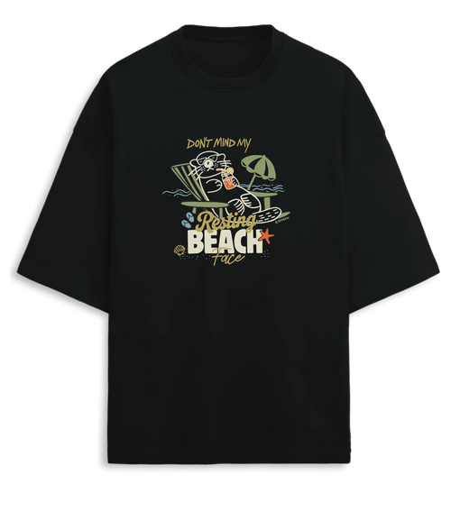 Beach Face - Premium Oversized