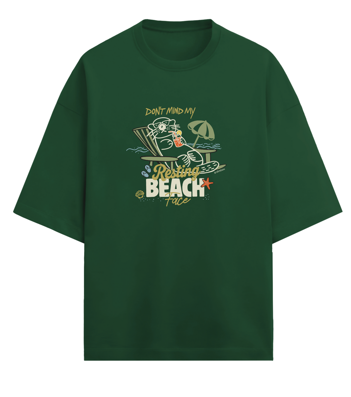 Beach Face - Premium Oversized