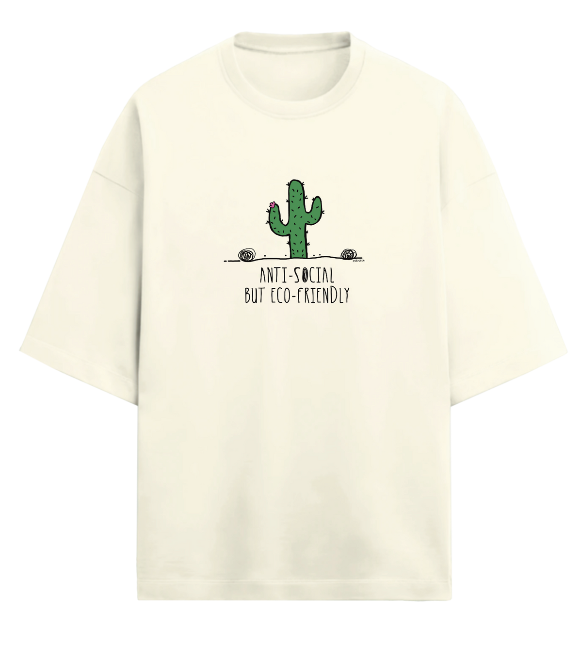 Anti-social But Eco-friendly - Premium Oversized