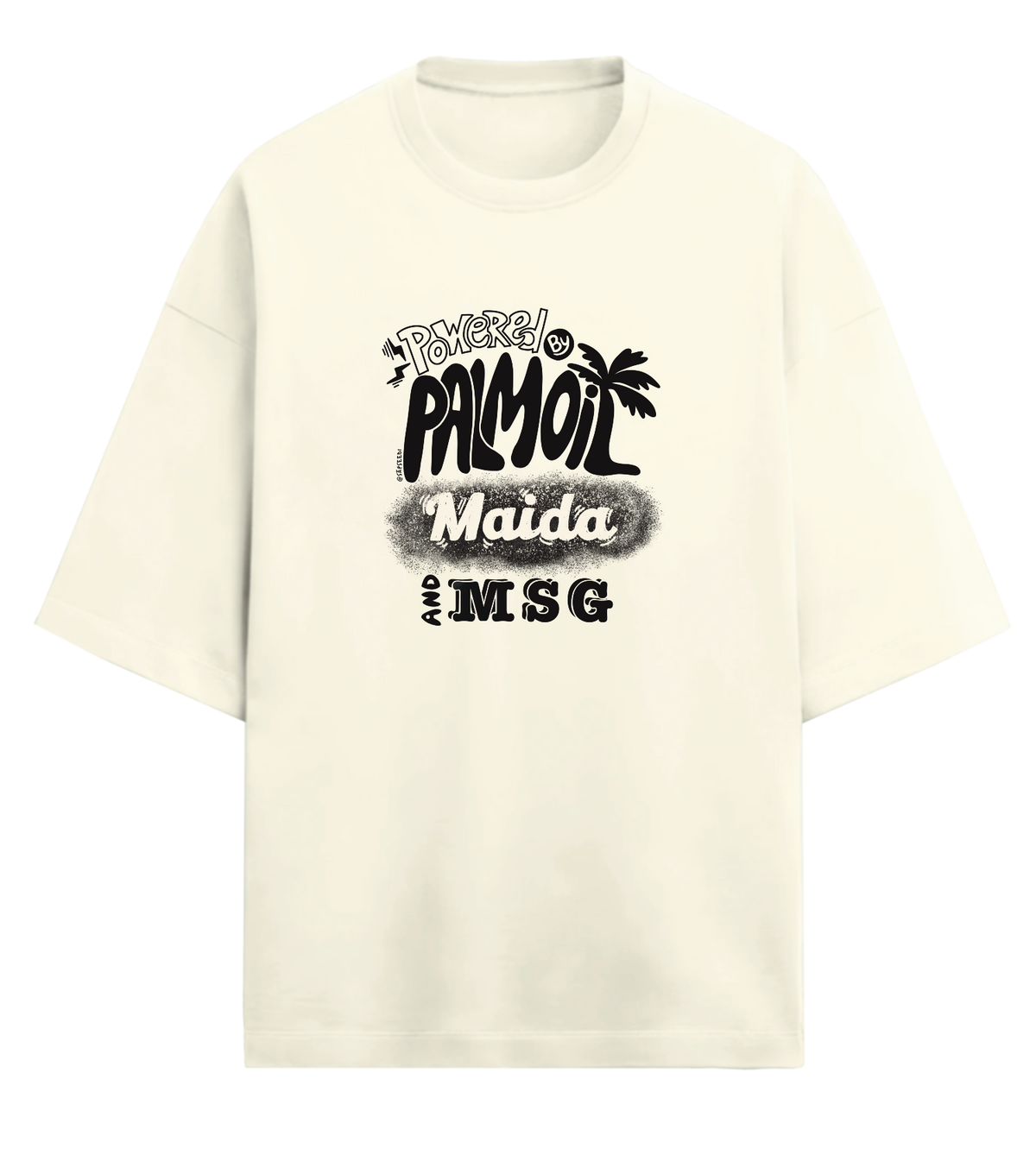 Powered by Palm Oil - Premium Oversized