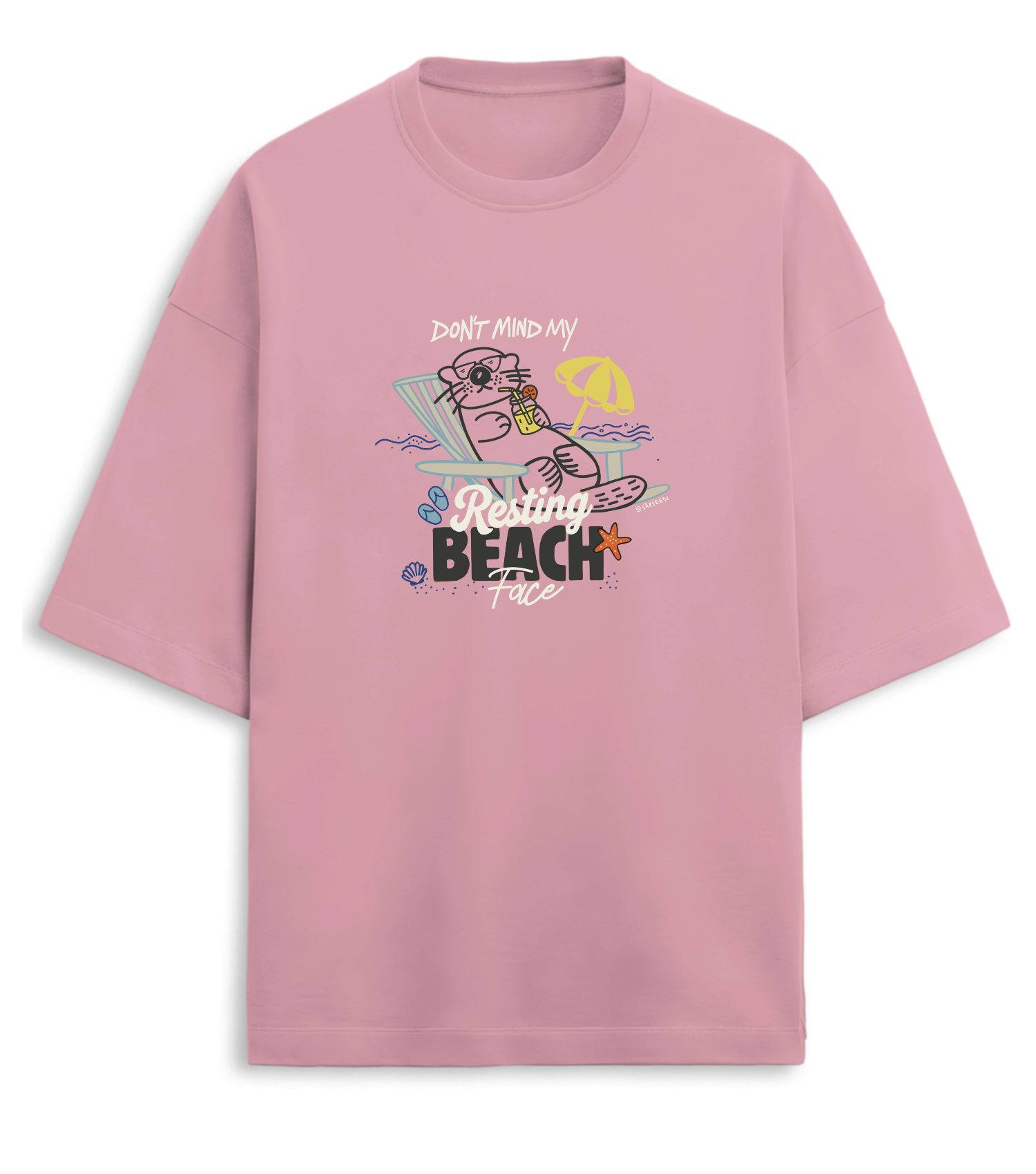 Beach Face - Flamingo