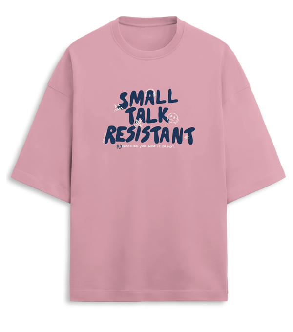 Small Talk T-shirt - Premium Oversized