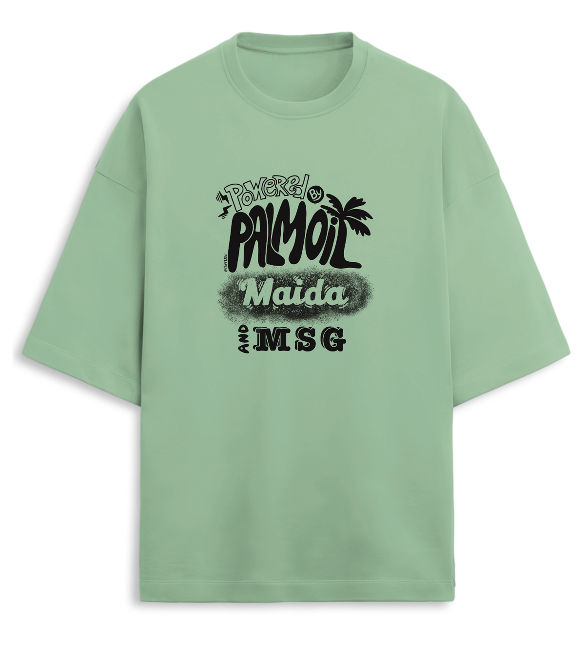 Powered by Palm Oil - Premium Oversized