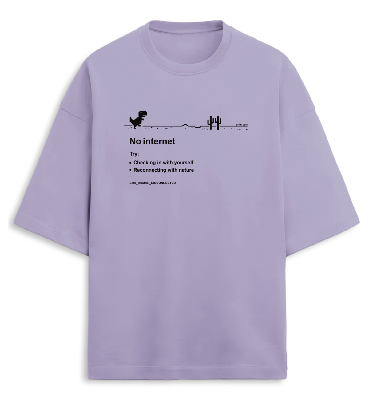 No Internet - Premium Oversized