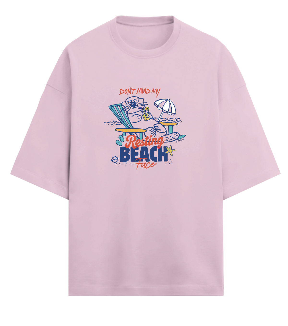 Beach Face - Premium Oversized