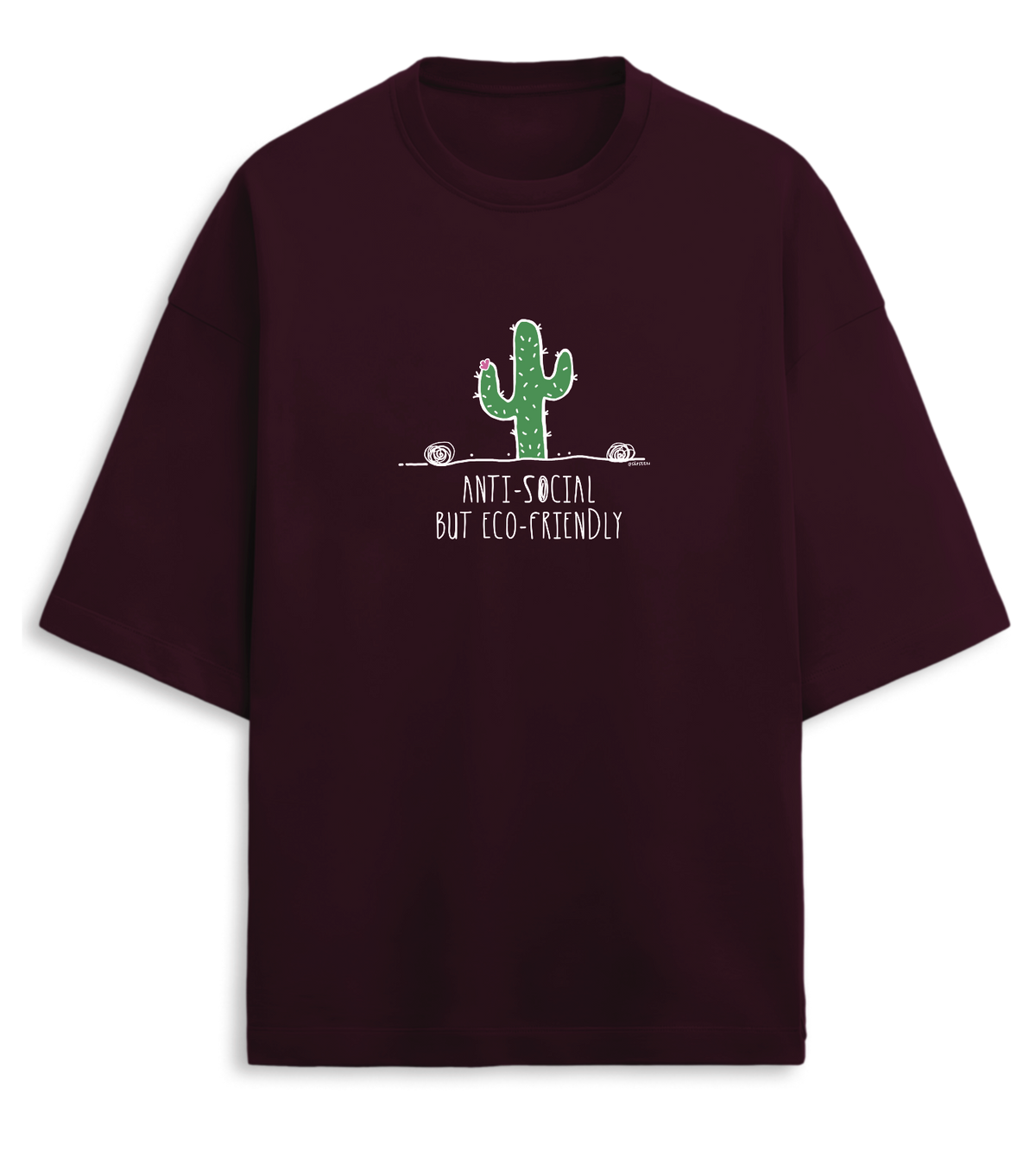 Anti-social But Eco-friendly - Premium Oversized