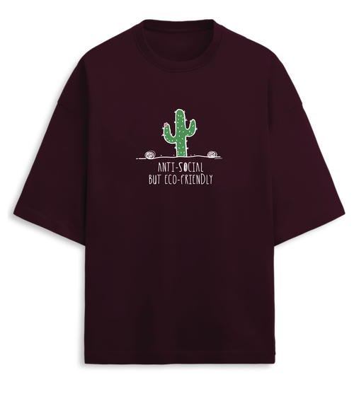 Anti-social But Eco-friendly - Premium Oversized