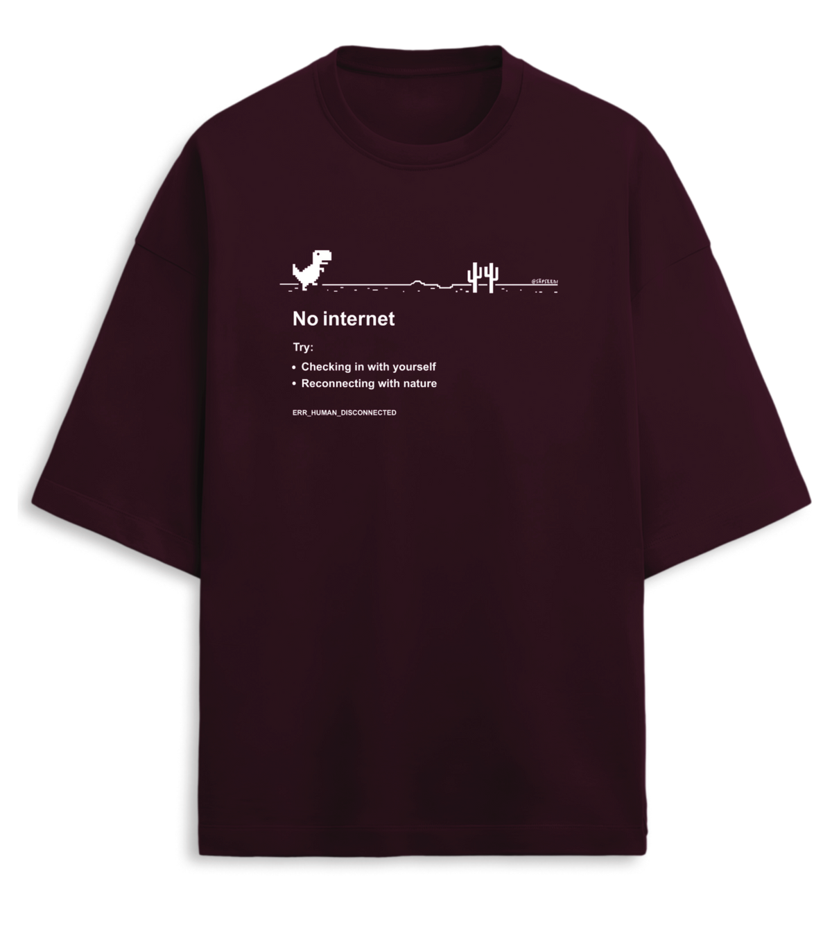 No Internet - Premium Oversized