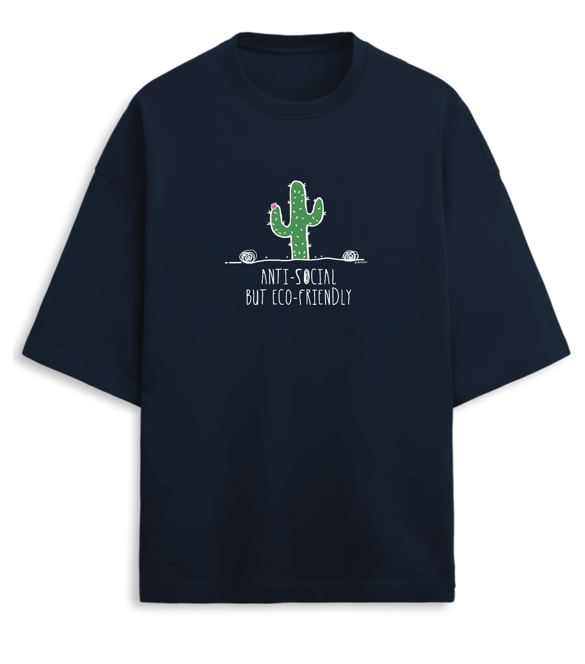 Anti-social But Eco-friendly - Premium Oversized