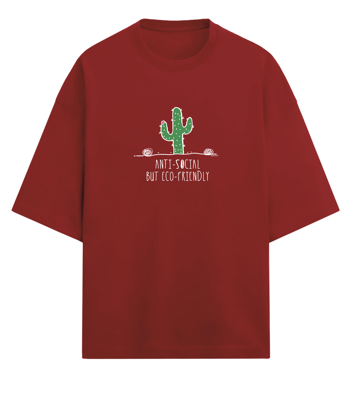 Anti-social But Eco-friendly - Premium Oversized