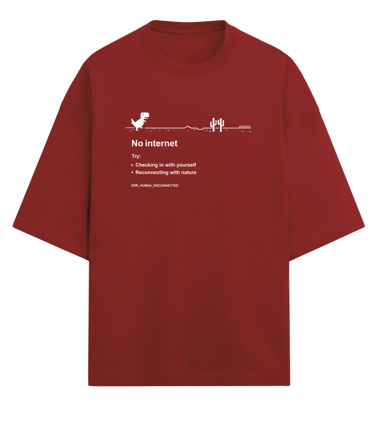 No Internet - Premium Oversized
