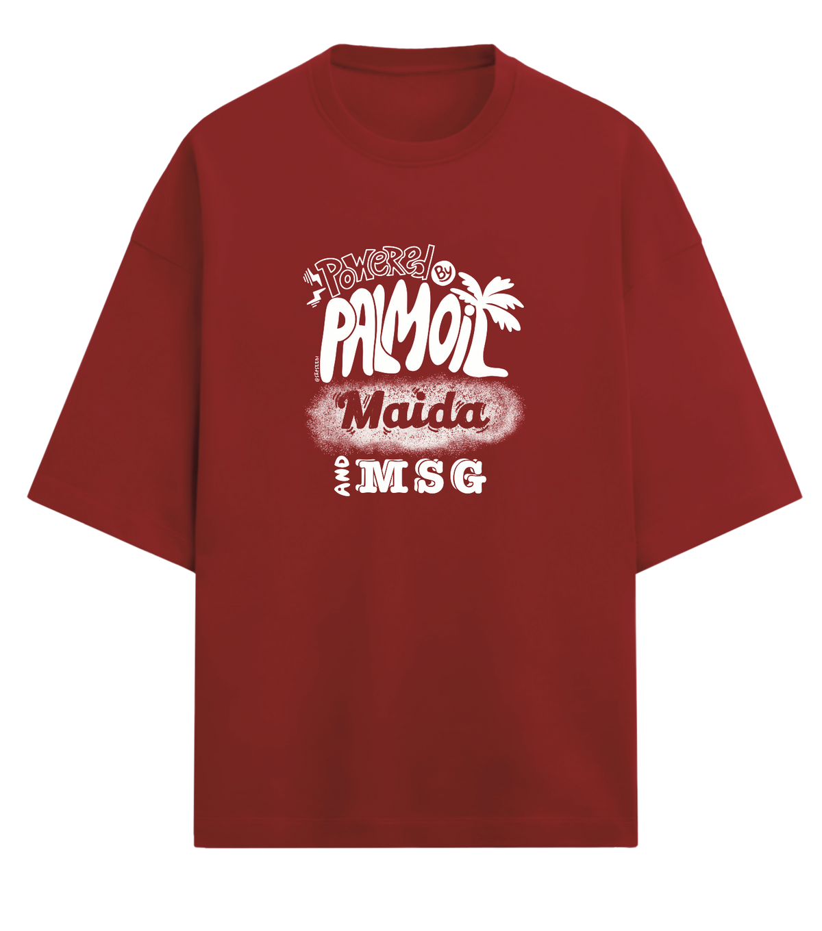Powered by Palm Oil - Premium Oversized