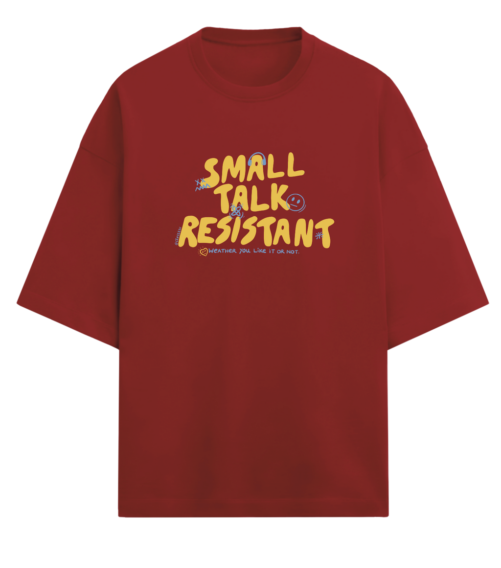 Small Talk Resistant - Red