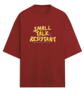 Small Talk T-shirt - Premium Oversized