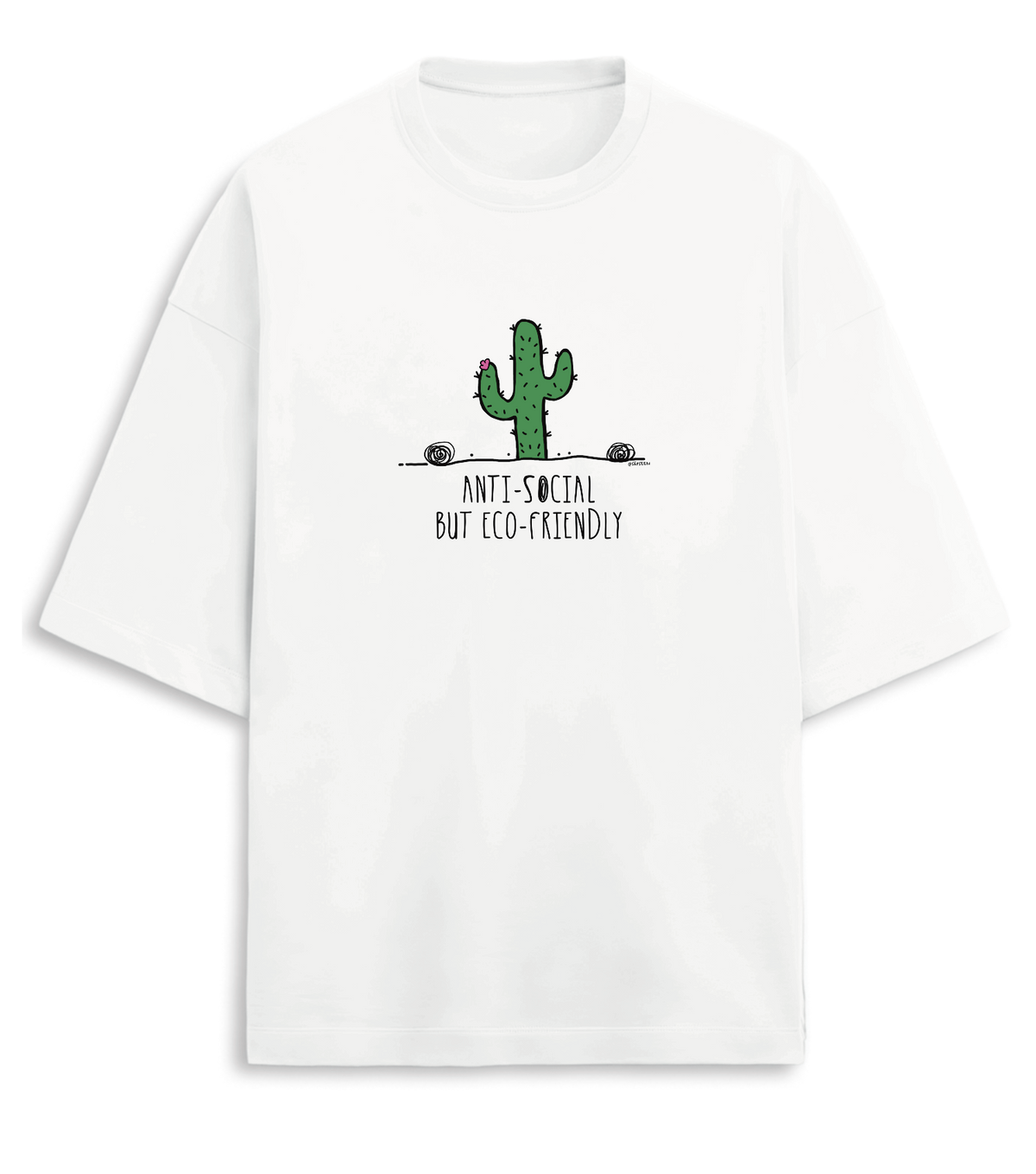 Anti-social But Eco-friendly - Premium Oversized