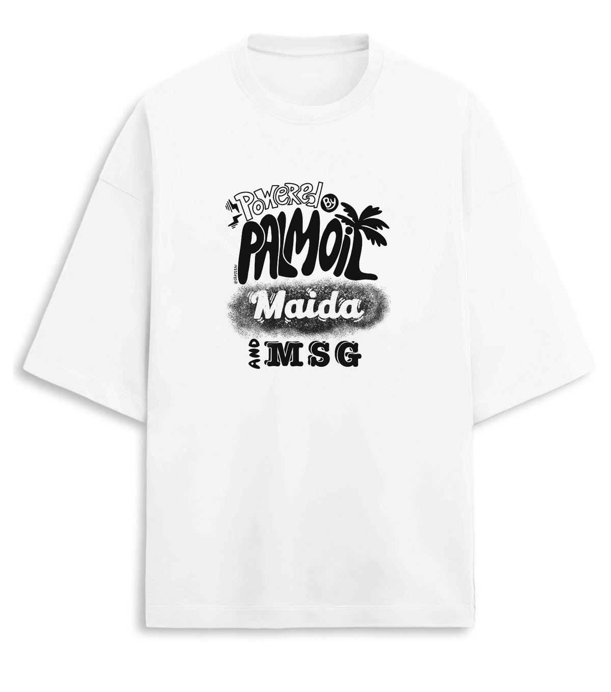 Powered by Palm Oil - Premium Oversized